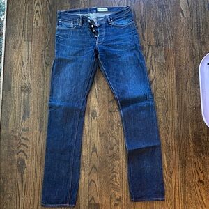 Men’s Gustin Selvedge Blue Jeans